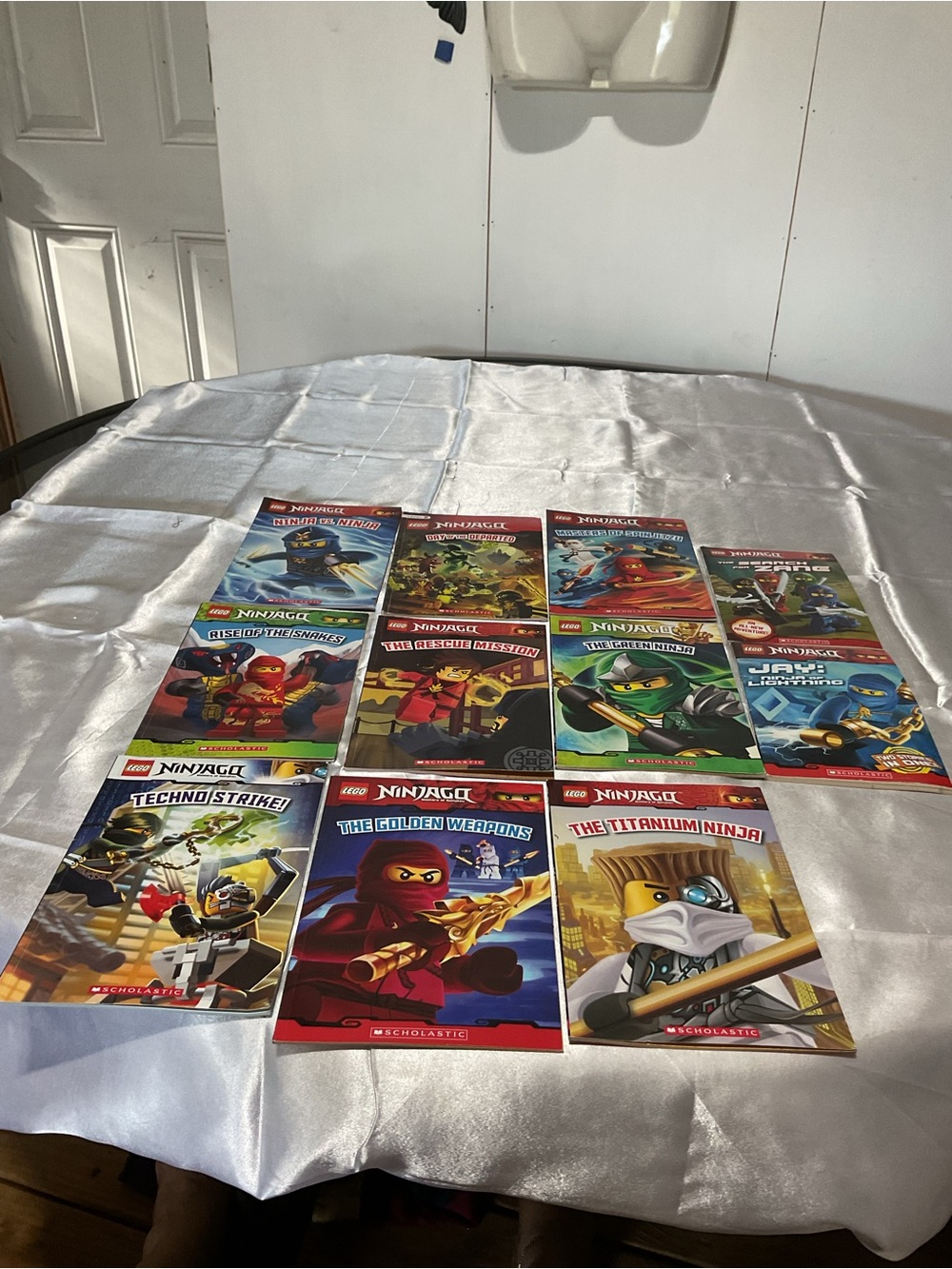 Lego Ninjago book - Red, Green, Blue, Yellow Covers bundle 11 books